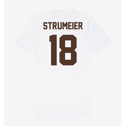 St. Bonaventure - NCAA Men's Soccer : Bryce Strumeier - Women's V-Neck T-Shirt-1