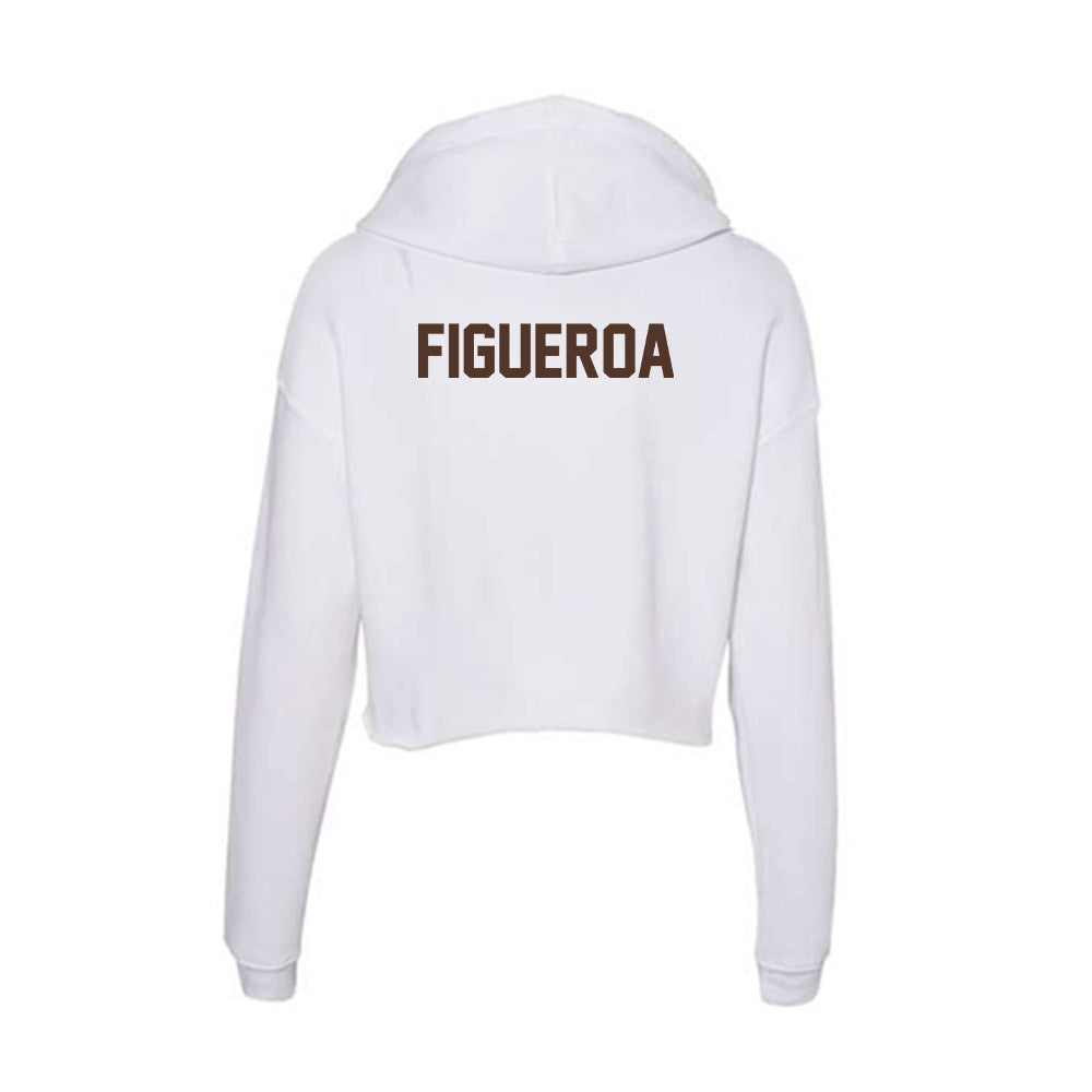St. Bonaventure - NCAA Men's Track & Field : Christian Figueroa - Women's Crop Fleece Hoodie-1