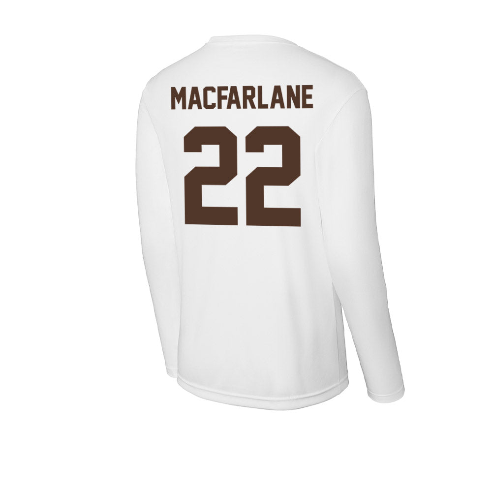 St. Bonaventure - NCAA Men's Soccer : Kyle Macfarlane - Activewear Long Sleeve T-Shirt-1