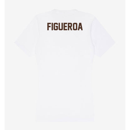 St. Bonaventure - NCAA Men's Track & Field : Christian Figueroa - Women's V-Neck T-Shirt-1