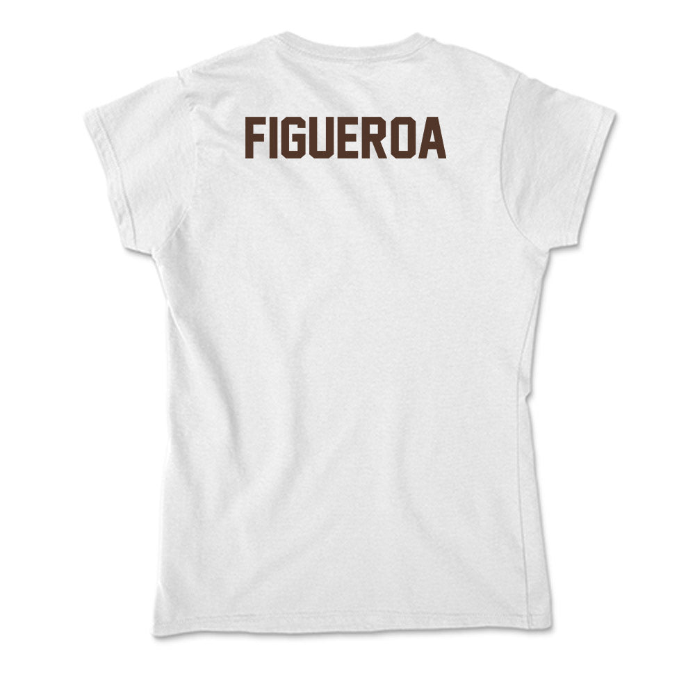 St. Bonaventure - NCAA Men's Track & Field : Christian Figueroa - Soft Style Women’s T-Shirt-1