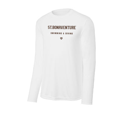 St. Bonaventure - NCAA Women's Swimming & Diving : Lia Doskoris - Activewear Long Sleeve T-Shirt-0