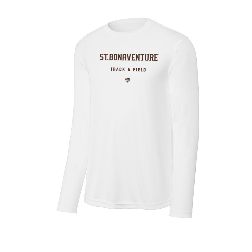 St. Bonaventure - NCAA Men's Track & Field : Ivan Heagy - Activewear Long Sleeve T-Shirt-0