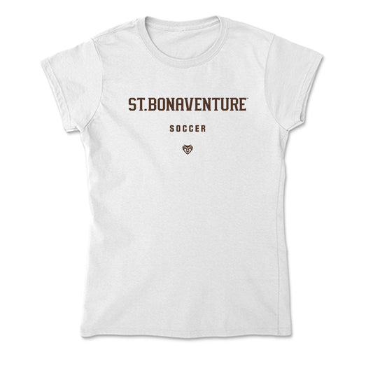 St. Bonaventure - NCAA Men's Soccer : Harrison Nitz - Soft Style Women’s T-Shirt-0