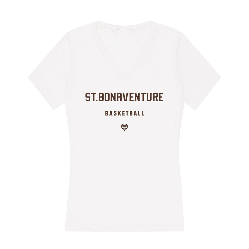 St. Bonaventure - NCAA Women's Basketball : Mallory Heise - Women's V-Neck T-Shirt-0