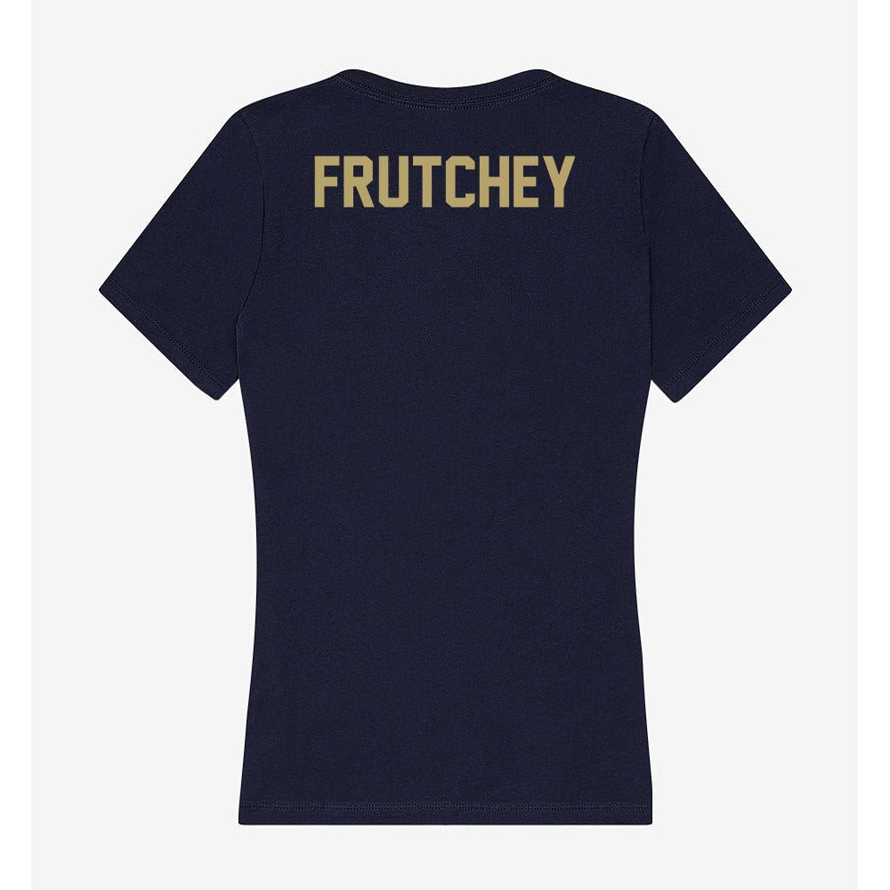 UC Davis - NCAA Baseball : Ned Frutchey - Women's V-Neck T-Shirt-1