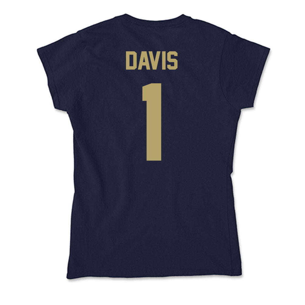 UC Davis - NCAA Women's Basketball : Carrington Davis - Soft Style Women’s T-Shirt-1