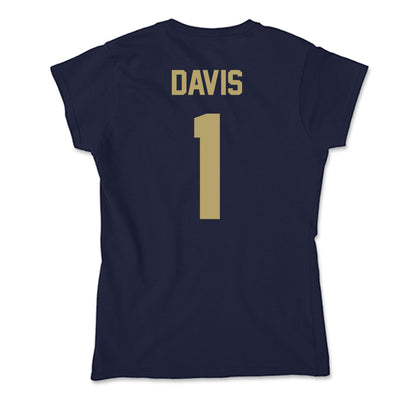 UC Davis - NCAA Women's Basketball : Carrington Davis - Soft Style Women’s T-Shirt-1