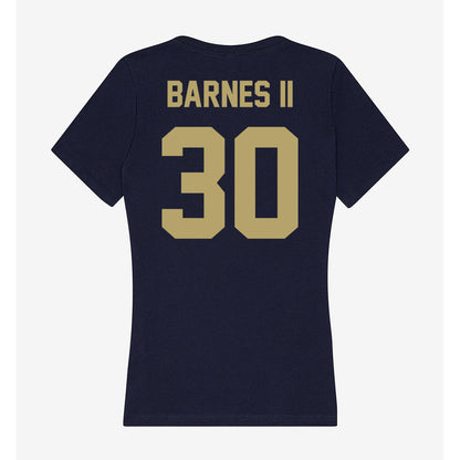 UC Davis - NCAA Baseball : Matthew Barnes II - Women's V-Neck T-Shirt-1