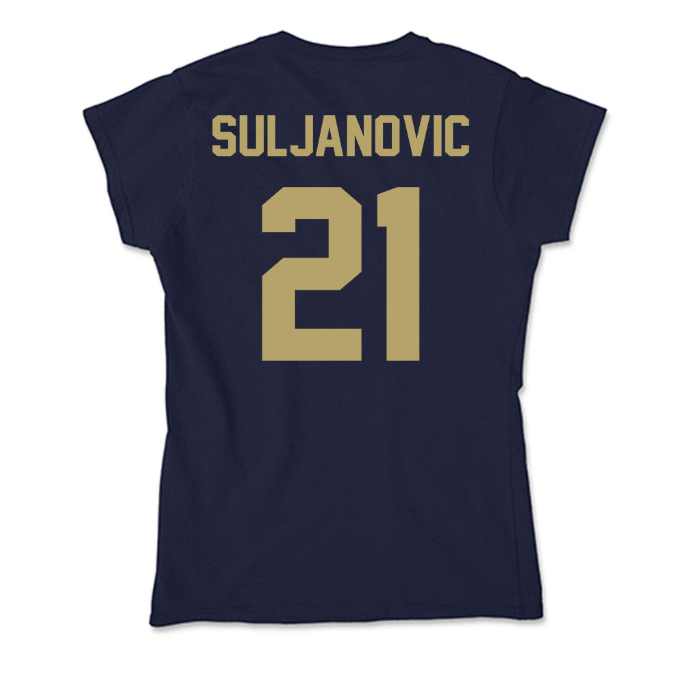 UC Davis - NCAA Men's Basketball : Omer Suljanovic - Soft Style Women’s T-Shirt-1