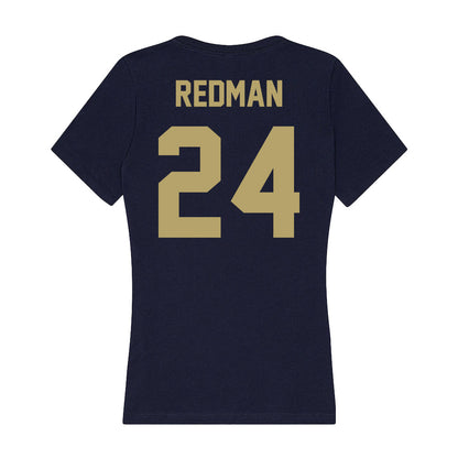  - NCAA Women's Field Hockey : Karly Redman - Women's V-Neck T-Shirt-1