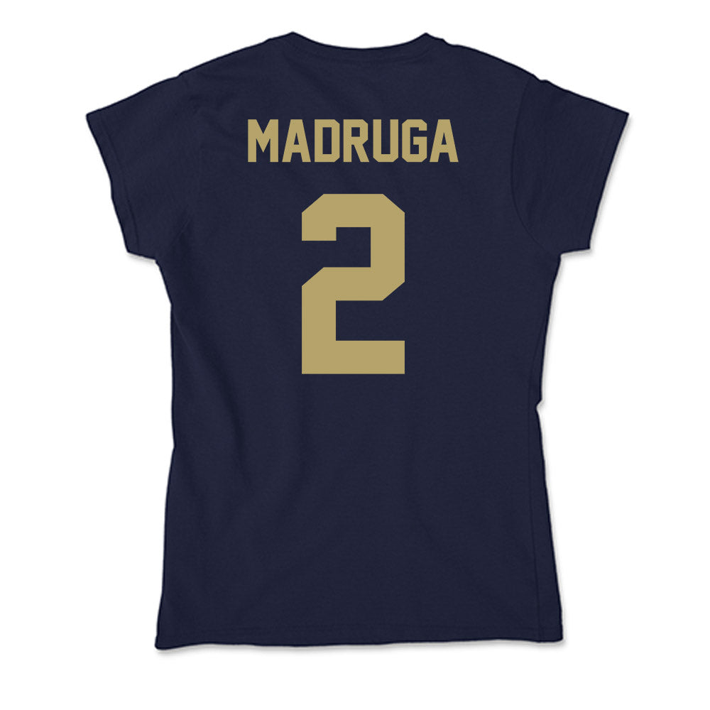 UC Davis - NCAA Football : Macray Madruga - Soft Style Women’s T-Shirt-1