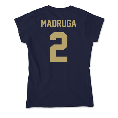 UC Davis - NCAA Football : Macray Madruga - Soft Style Women’s T-Shirt-1