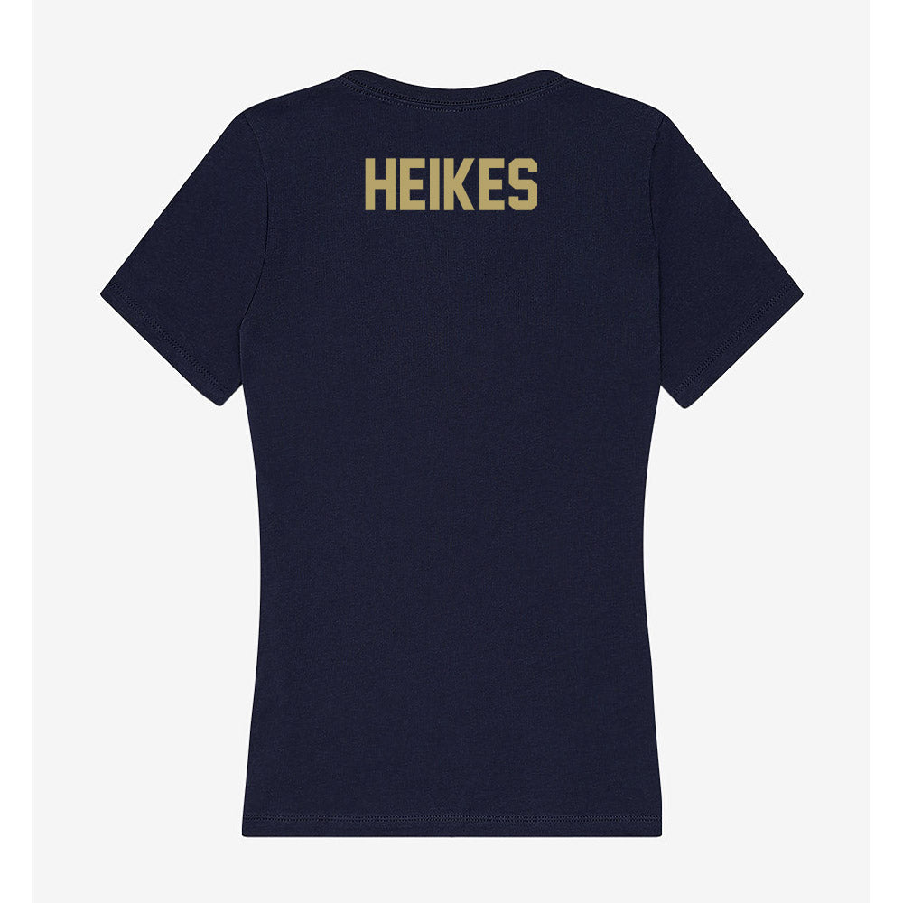 UC Davis - NCAA Equestrian : Kyleigh Heikes - Women's V-Neck T-Shirt-1