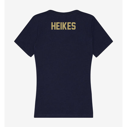 UC Davis - NCAA Equestrian : Kyleigh Heikes - Women's V-Neck T-Shirt-1