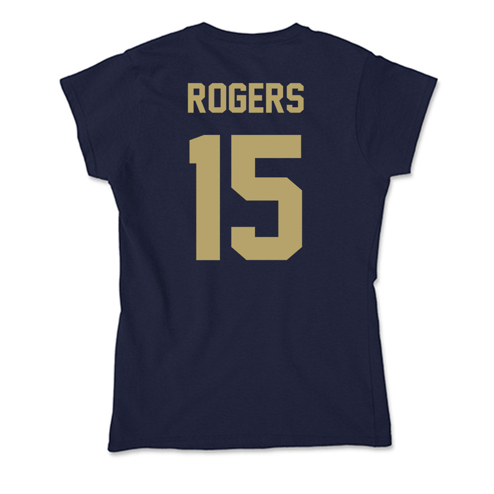 UC Davis - NCAA Football : Jordan Rogers - Soft Style Women’s T-Shirt-1