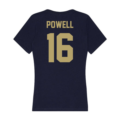 UC Davis - NCAA Men's Soccer : Cole Powell - Women's V-Neck T-Shirt-1