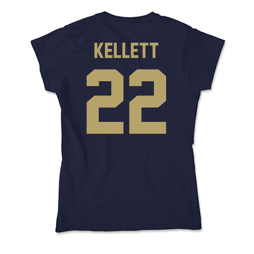 UC Davis - NCAA Men's Soccer : Caelan Kellett - Soft Style Women’s T-Shirt-1