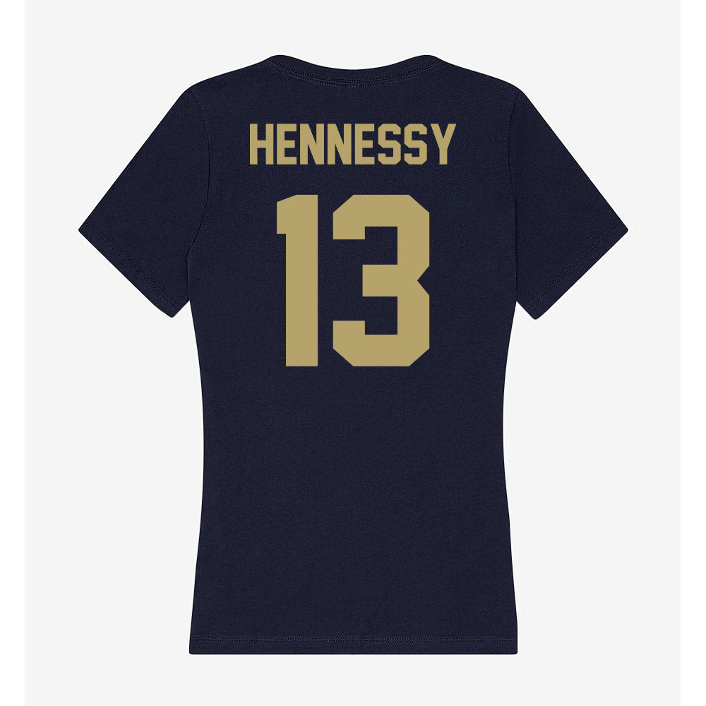 UC Davis - NCAA Football : Tyler Hennessy - Women's V-Neck T-Shirt-1
