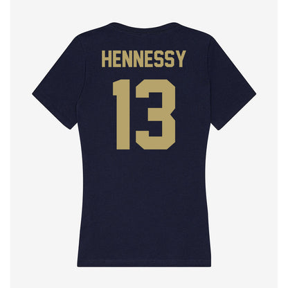 UC Davis - NCAA Football : Tyler Hennessy - Women's V-Neck T-Shirt-1