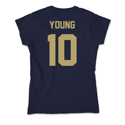 UC Davis - NCAA Women's Basketball : Tegan Young - Soft Style Women’s T-Shirt-1