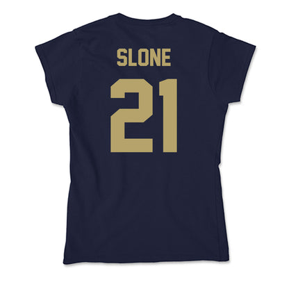 UC Davis - NCAA Football : Teeg Slone - Soft Style Women’s T-Shirt-1