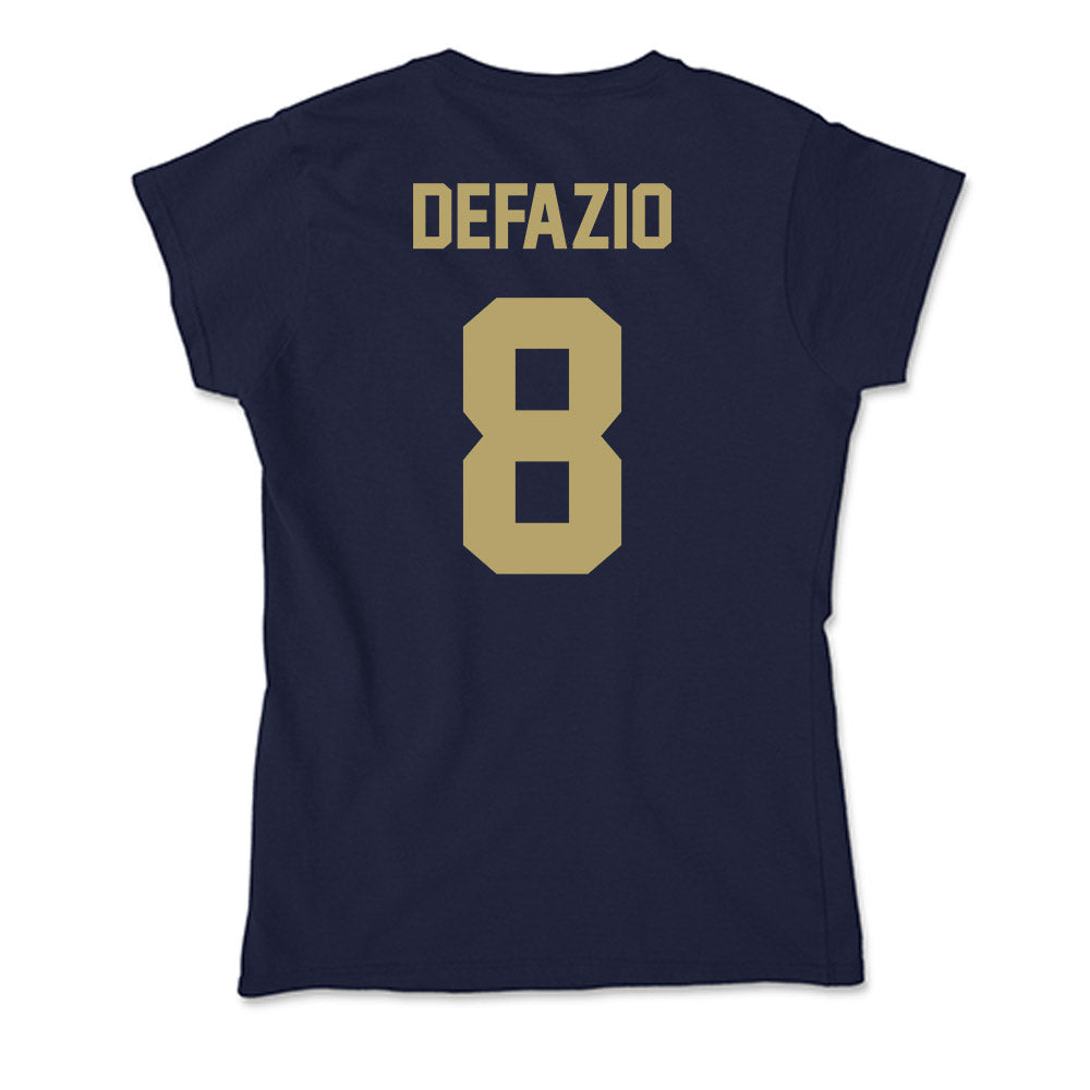 UC Davis - NCAA Women's Soccer : Jaycee DeFazio - Soft Style Women’s T-Shirt-1