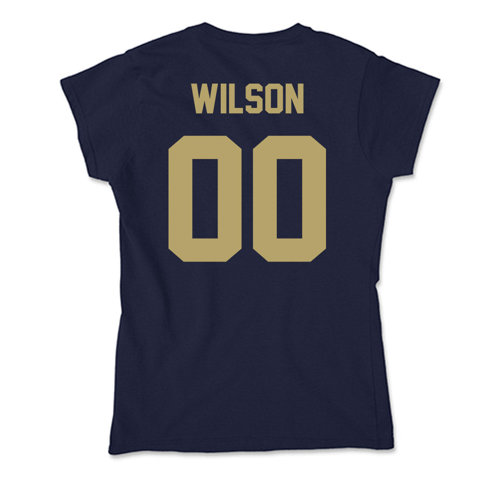 UC Davis - NCAA Men's Soccer : Mekhai Wilson - Soft Style Women’s T-Shirt-1