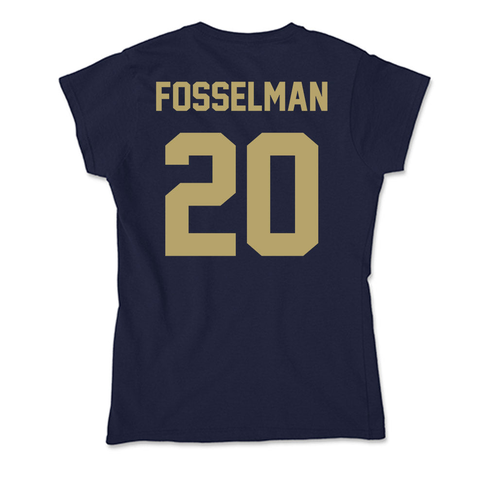 UC Davis - NCAA Men's Water Polo : Will Fosselman - Soft Style Women’s T-Shirt-1