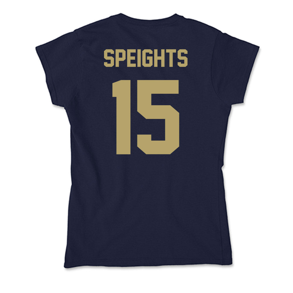 UC Davis - NCAA Baseball : Carter Speights - Soft Style Women’s T-Shirt-1