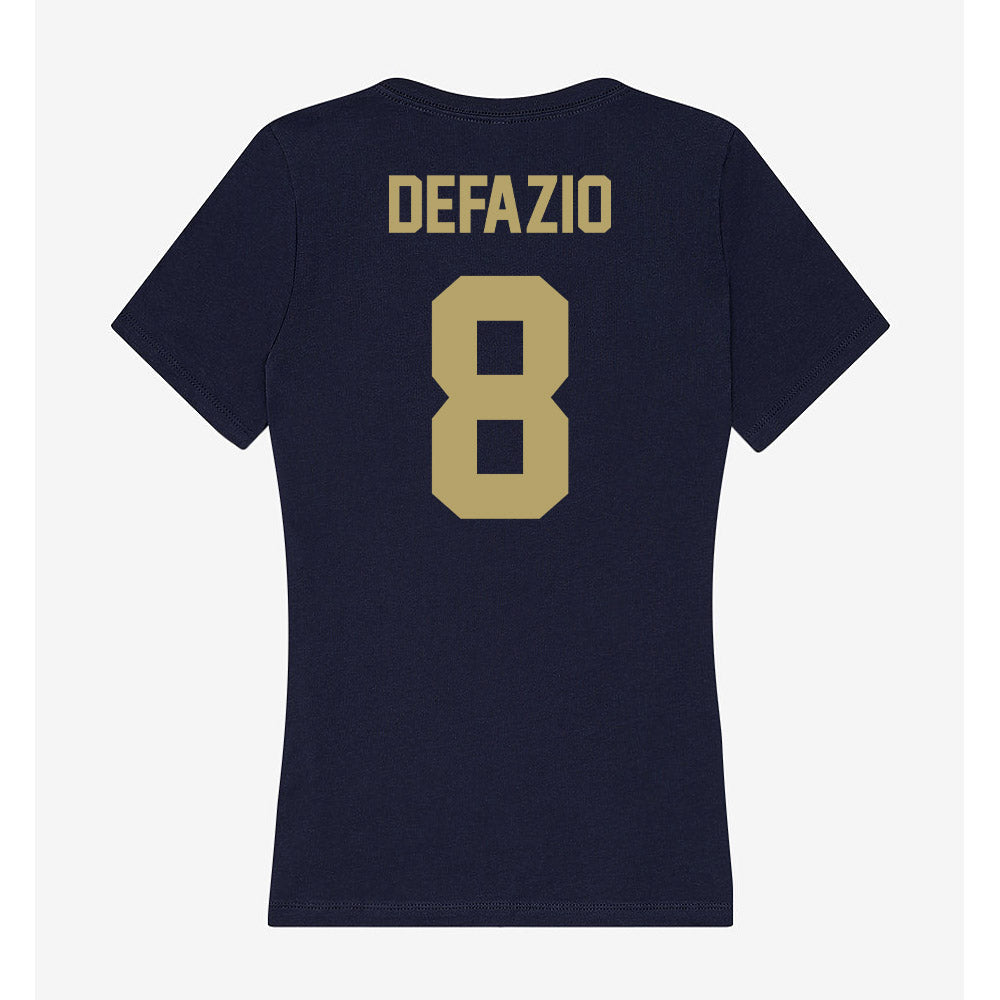 UC Davis - NCAA Women's Soccer : Jaycee DeFazio - Women's V-Neck T-Shirt-1