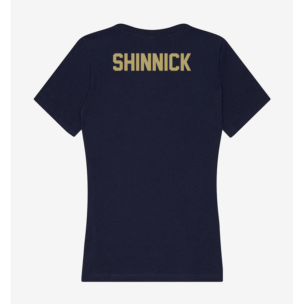 UC Davis - NCAA Women's Track & Field : Maya Shinnick - Women's V-Neck T-Shirt-1