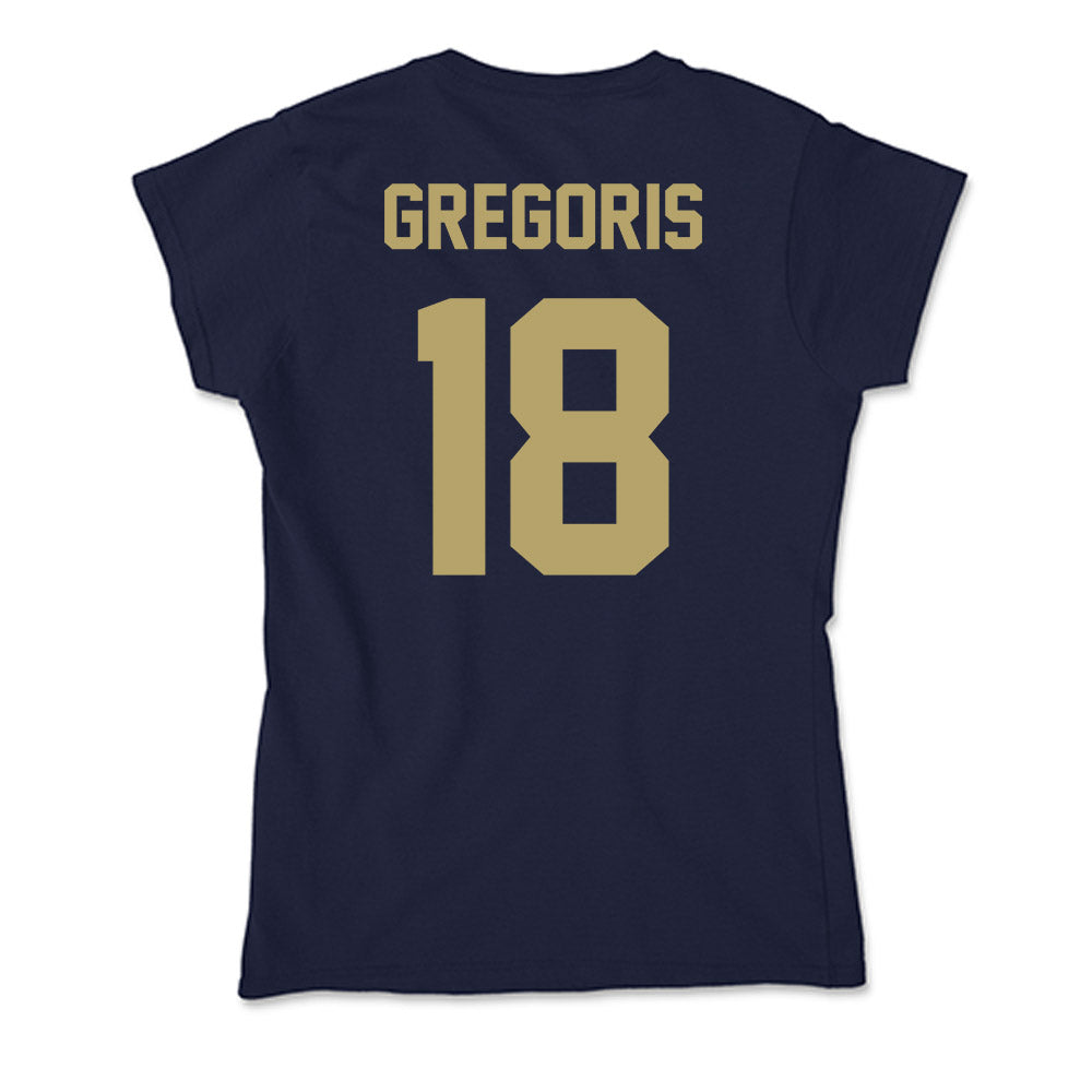 UC Davis - NCAA Women's Soccer : Lisette Gregoris - Soft Style Women’s T-Shirt-1