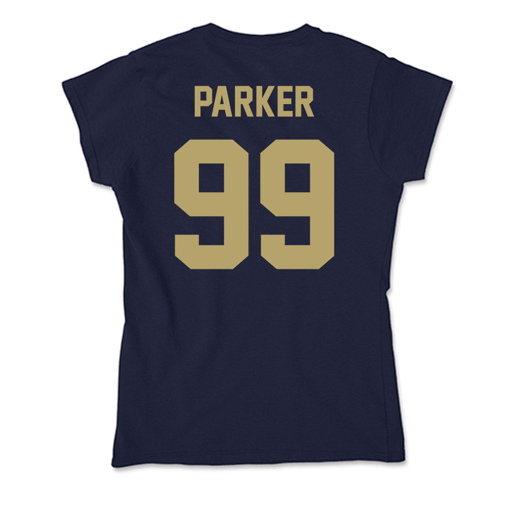 UC Davis - NCAA Football : Tyler Parker - Soft Style Women’s T-Shirt-1