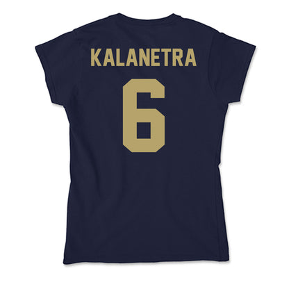 UC Davis - NCAA Softball : Naomi Kalanetra - Soft Style Women’s T-Shirt-1