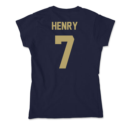 UC Davis - NCAA Women's Soccer : Payton Henry - Soft Style Women’s T-Shirt-1