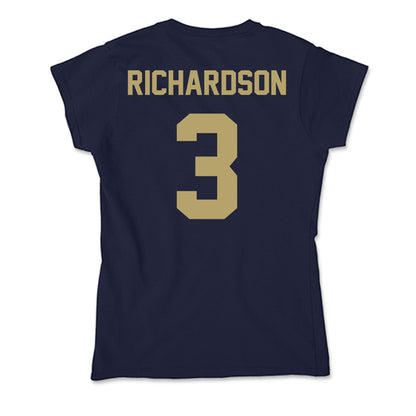 UC Davis - NCAA Football : Ty Richardson - Soft Style Women’s T-Shirt-1