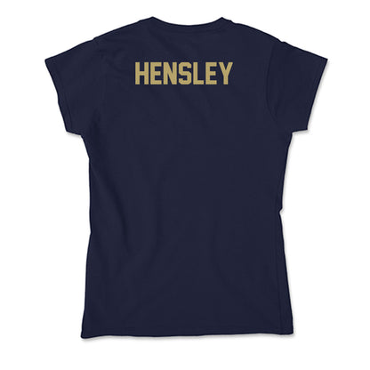 UC Davis - NCAA Men's Track & Field : Caveli Hensley - Soft Style Women’s T-Shirt-1