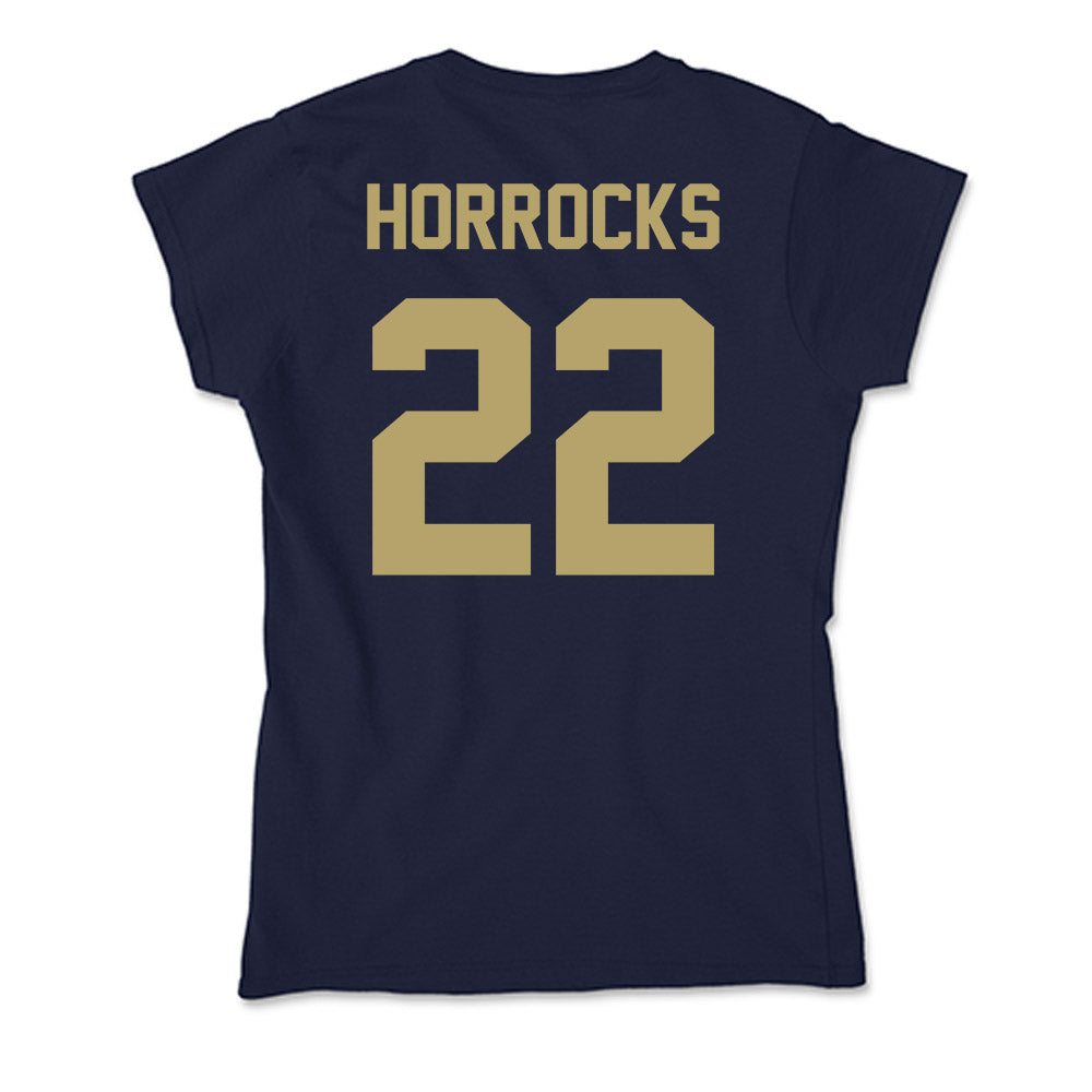 UC Davis - NCAA Women's Lacrosse : Ava Horrocks - Soft Style Women’s T-Shirt-1