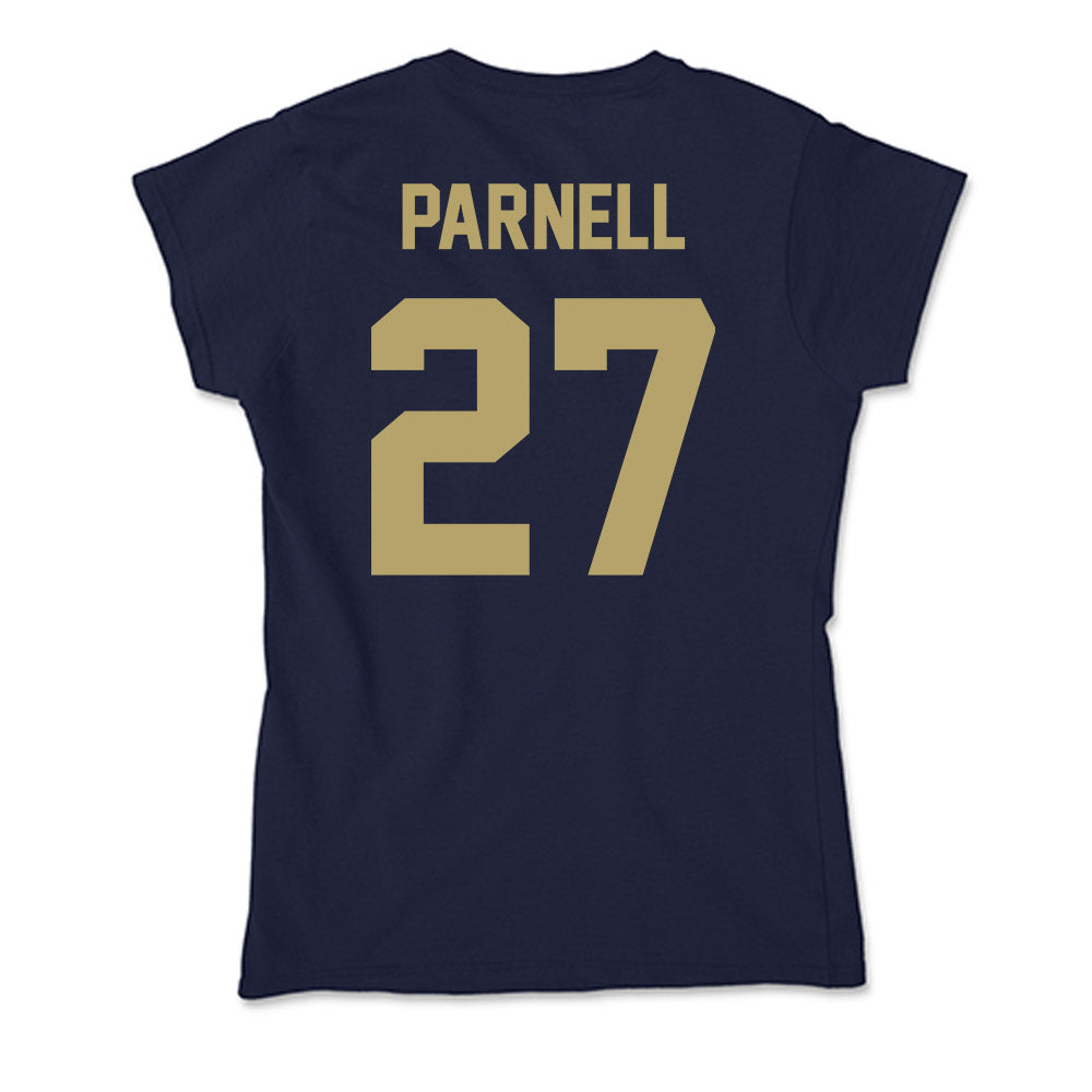 UC Davis - NCAA Football : Koen Parnell - Soft Style Women’s T-Shirt-1