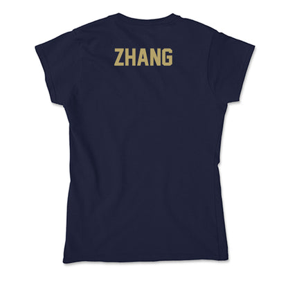 UC Davis - NCAA Men's Golf : Zhenxian Zhang - Soft Style Women’s T-Shirt-1