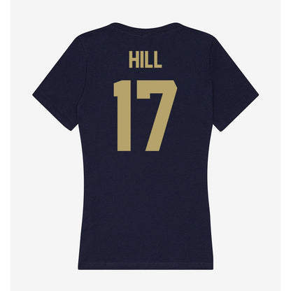 UC Davis - NCAA Football : Kyle Hill - Women's V-Neck T-Shirt-1