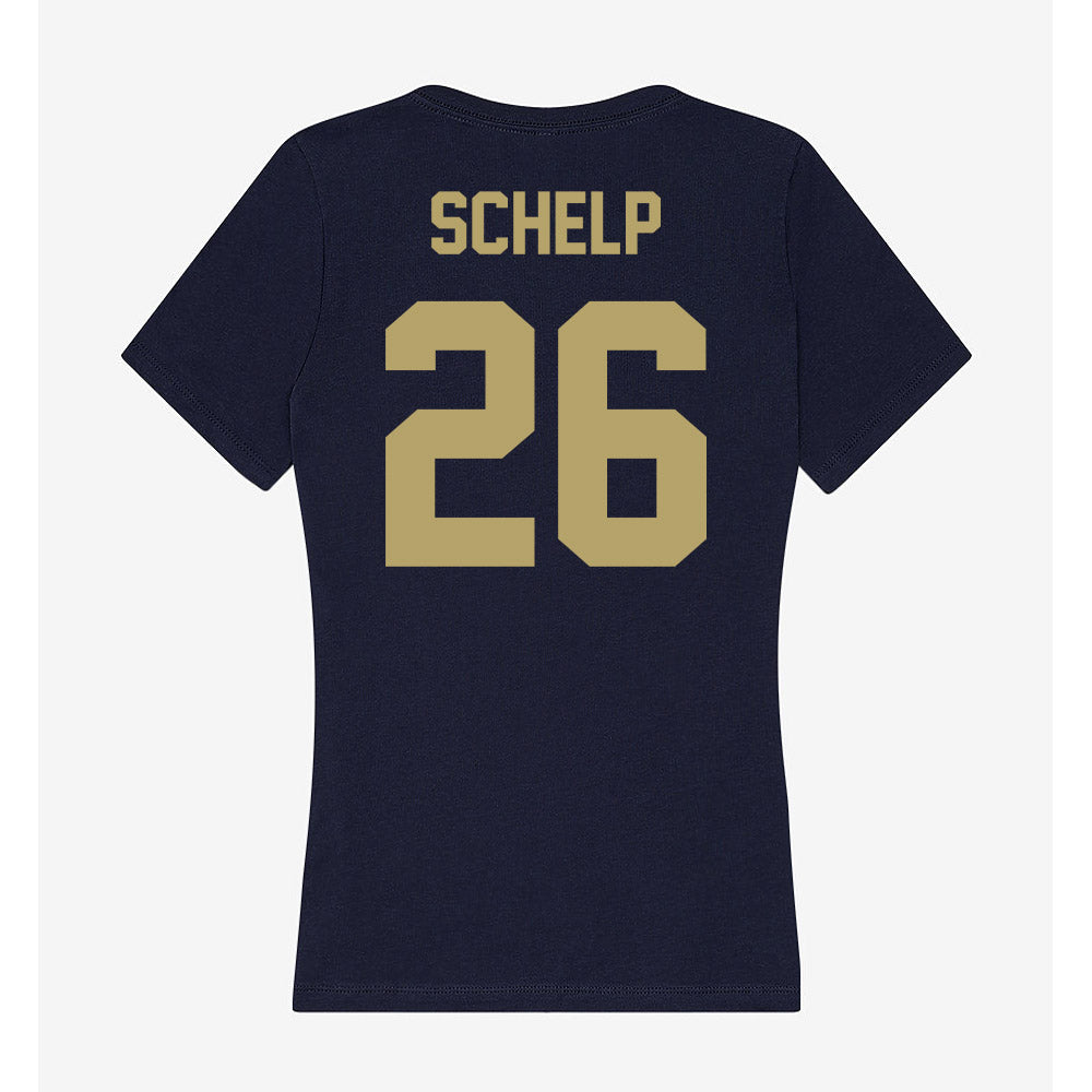 UC Davis - NCAA Baseball : Bryson Schelp - Women's V-Neck T-Shirt-1