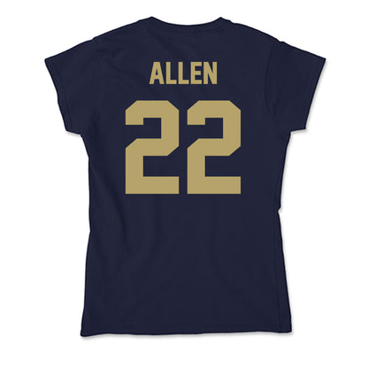 UC Davis - NCAA Football : Charlie Allen - Soft Style Women’s T-Shirt-1
