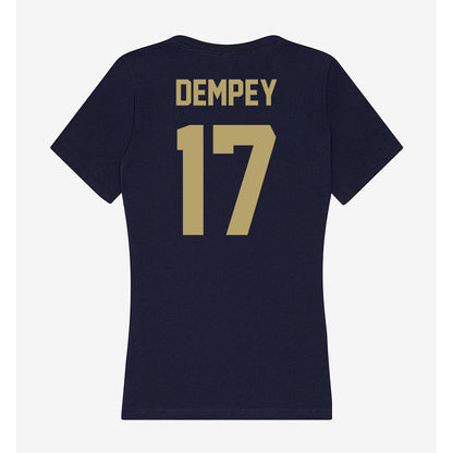 UC Davis - NCAA Women's Field Hockey : Jamie Dempey - Women's V-Neck T-Shirt-1