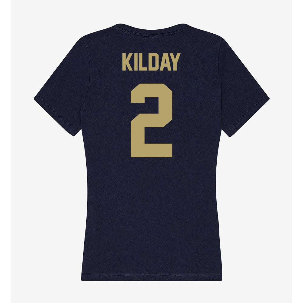 UC Davis - NCAA Softball : Grace Kilday - Women's V-Neck T-Shirt-1