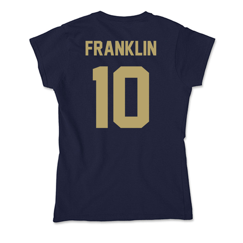 UC Davis - NCAA Men's Basketball : Cj Franklin - Soft Style Women’s T-Shirt-1