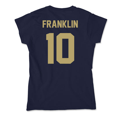 UC Davis - NCAA Men's Basketball : Cj Franklin - Soft Style Women’s T-Shirt-1