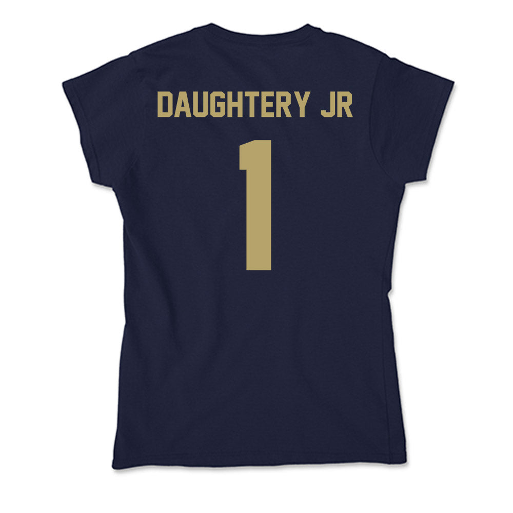 UC Davis - NCAA Men's Basketball : Carl Daughtery Jr - Soft Style Women’s T-Shirt-1