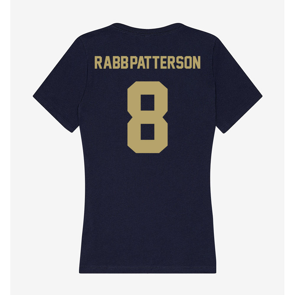 UC Davis - NCAA Women's Volleyball : Faith Rabb-Patterson - Women's V-Neck T-Shirt-1
